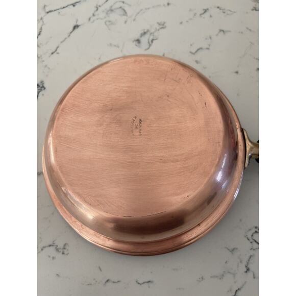 Vintage Charles R Ruegger Copper 3-pc Chafing Pot Warmer - Picture 8 of 12